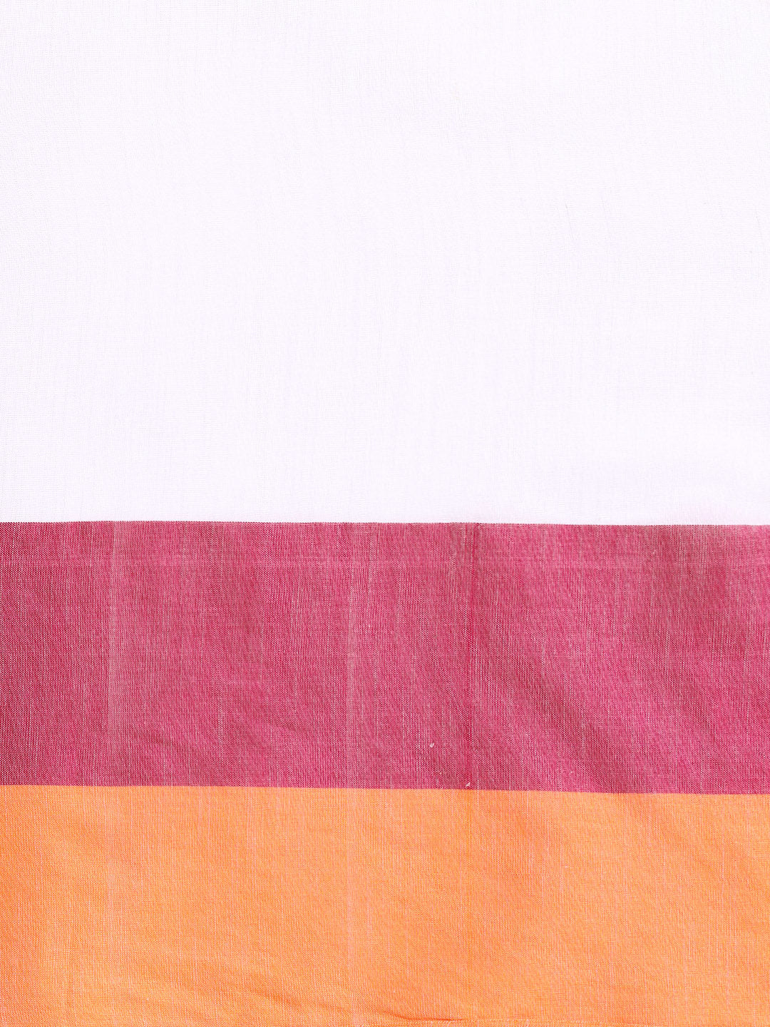 ArtEastri Colorblock Pure Cotton Saree with Blouse piece