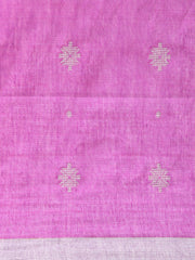 Lavender Woven Cotton Saree