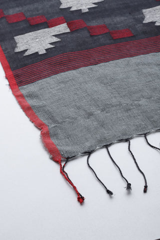 Handloom Jamdani Matka  Silk  Dupatta