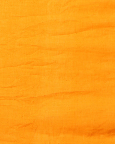 ArtEastri Yellow Red Ajrak Print Khesh Cotton Saree with Blouse piece