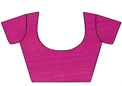 Yellow Pink Jamdani Matka Silk  Saree