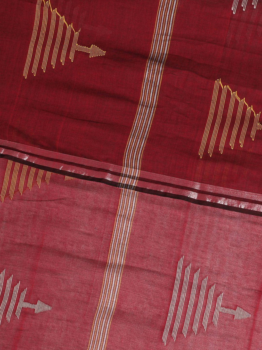 Handloom Jamdani Cotton Saree