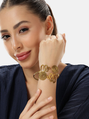 Beautiful & Ethnic Design Handmade Brass Bracelet