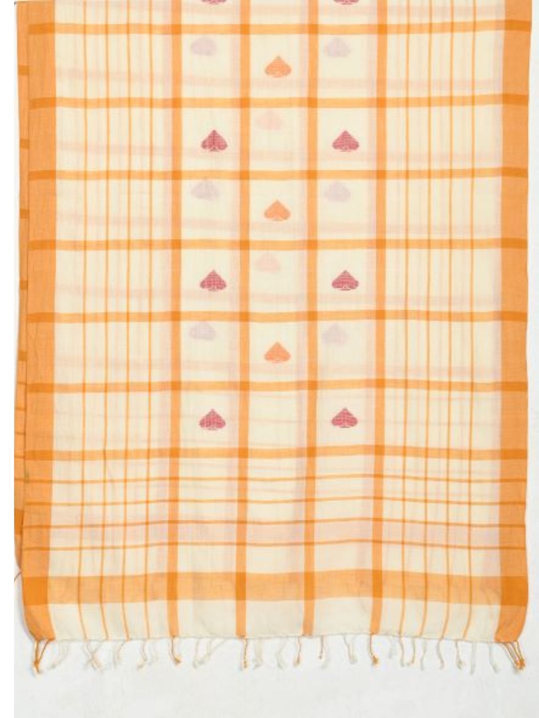 Handloom Jamdani Cotton Stole for women