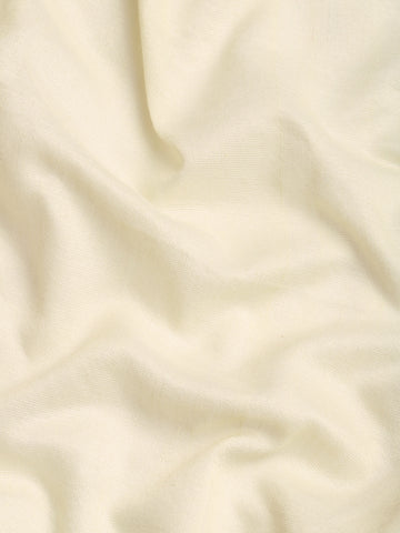 ArtEastri White Green Red Cotton Saree with Blouse piece