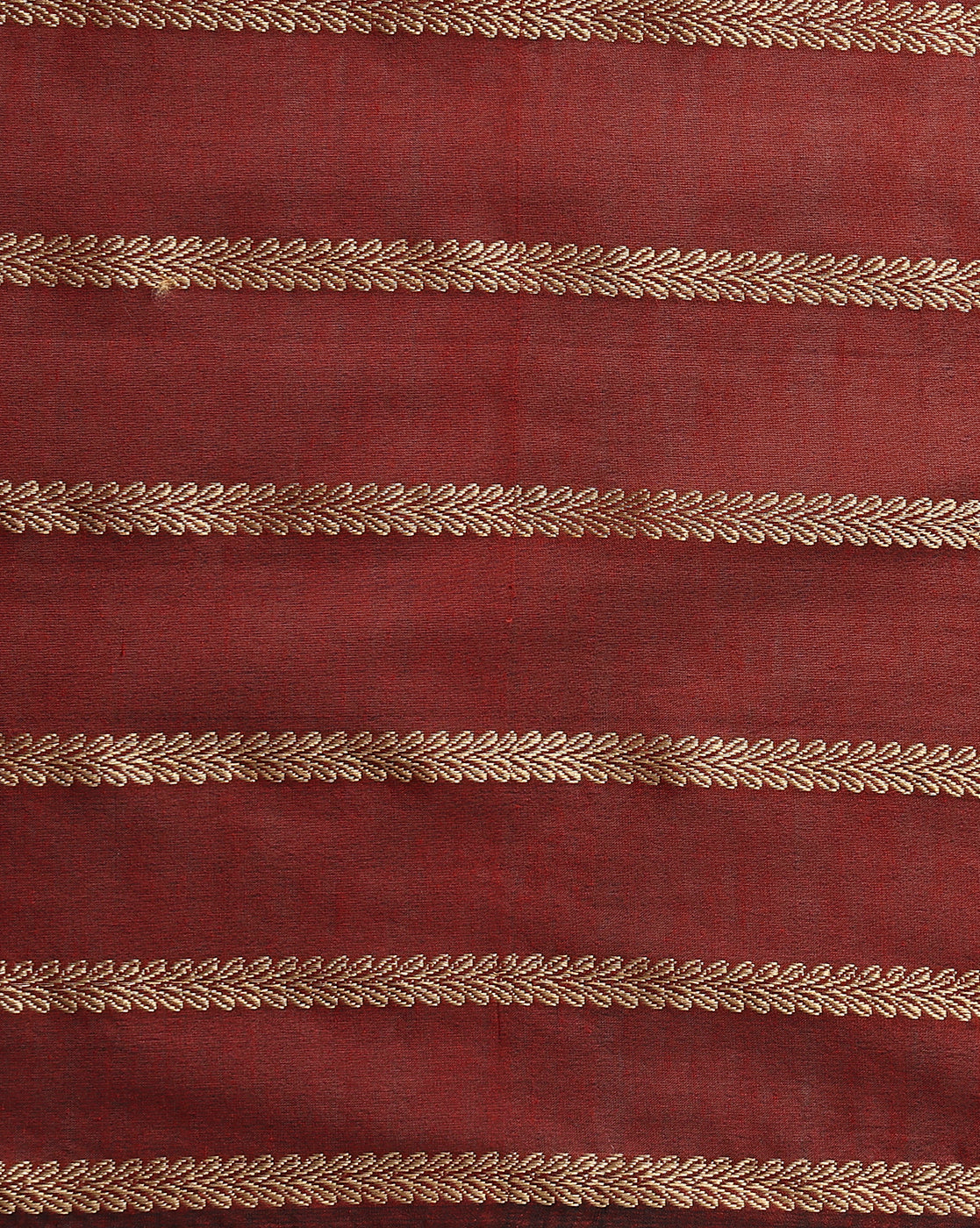 ArtEastri Maroon Gold Pure Cotton Saree with Blouse piece