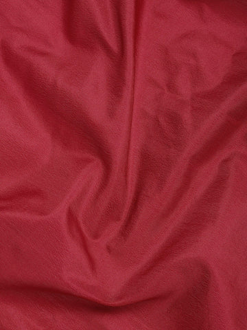 ArtEastri Red Bird Design Artsilk Kantha Saree with Blouse piece