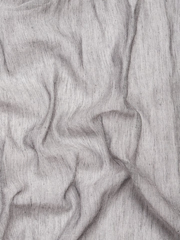 ArtEastri Handloom Grey Purple Cotton Kantha Saree