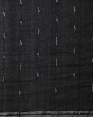 Handloom Jamdani Cotton Saree Without Blouse Piece