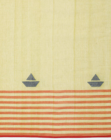 Handloom Jamdani Cotton Saree
