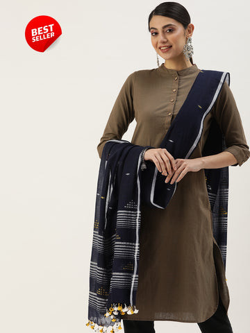 Jamdani Mul Cotton  Dupatta