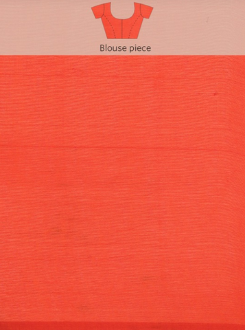 Pure Cotton Saree with Blouse piece