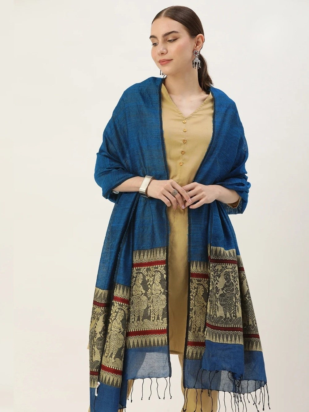 Handloom Baluchari dupatta
