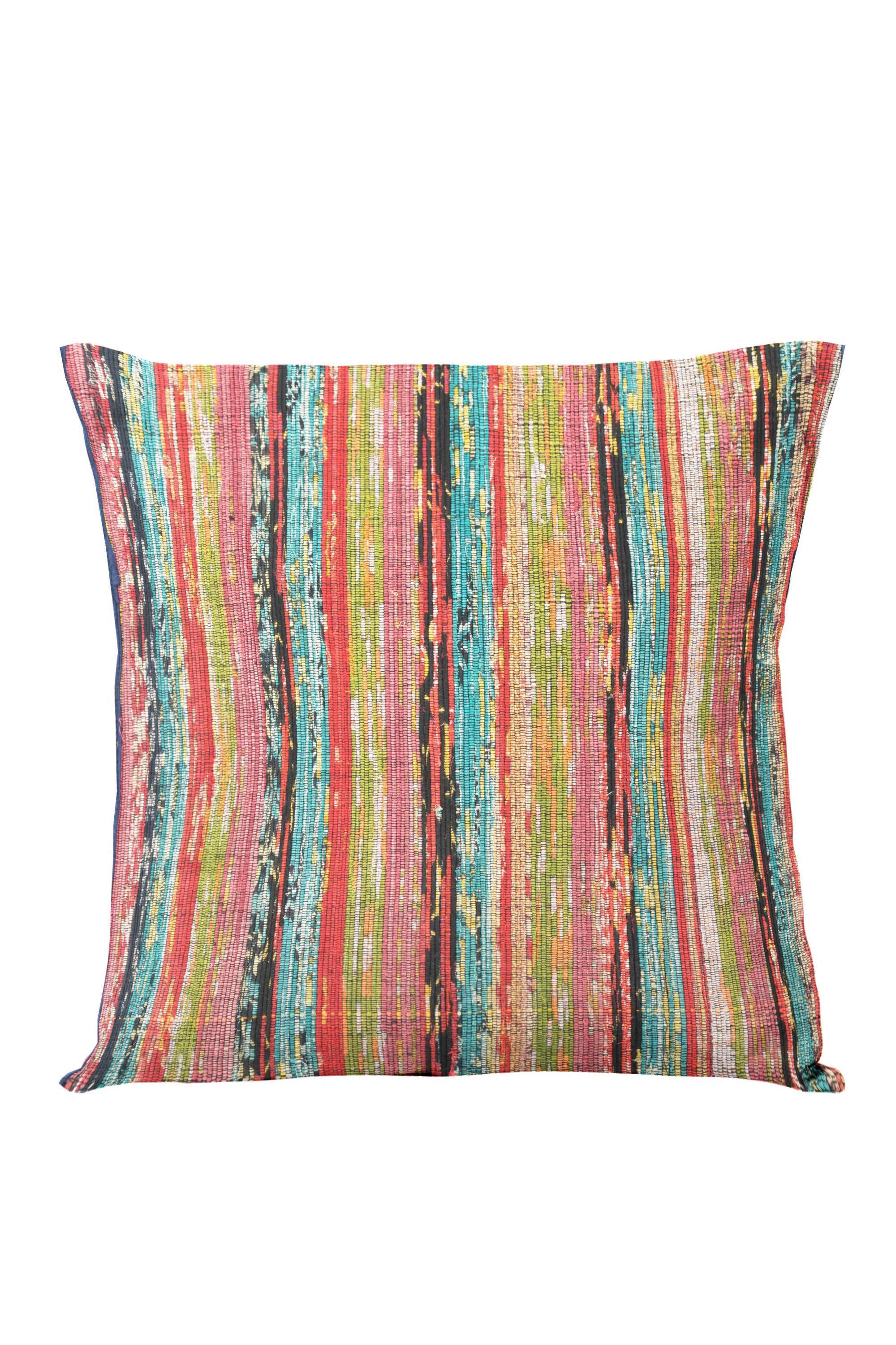 Multicolor Khesh Cotton Cushion Covers- Pack of 1