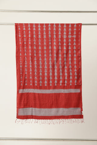 Hand Woven Shibori Silk Dupatta