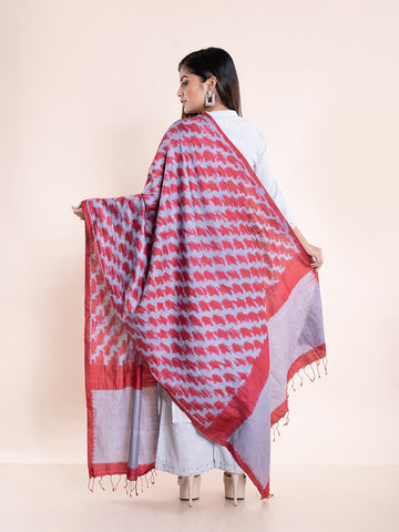 Handloom Silk Shibori Dupatta