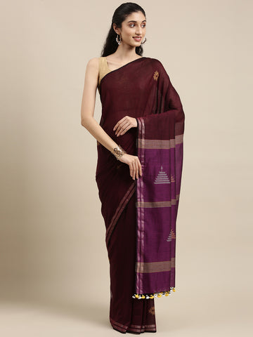 Handloom Jamdani Cotton Saree
