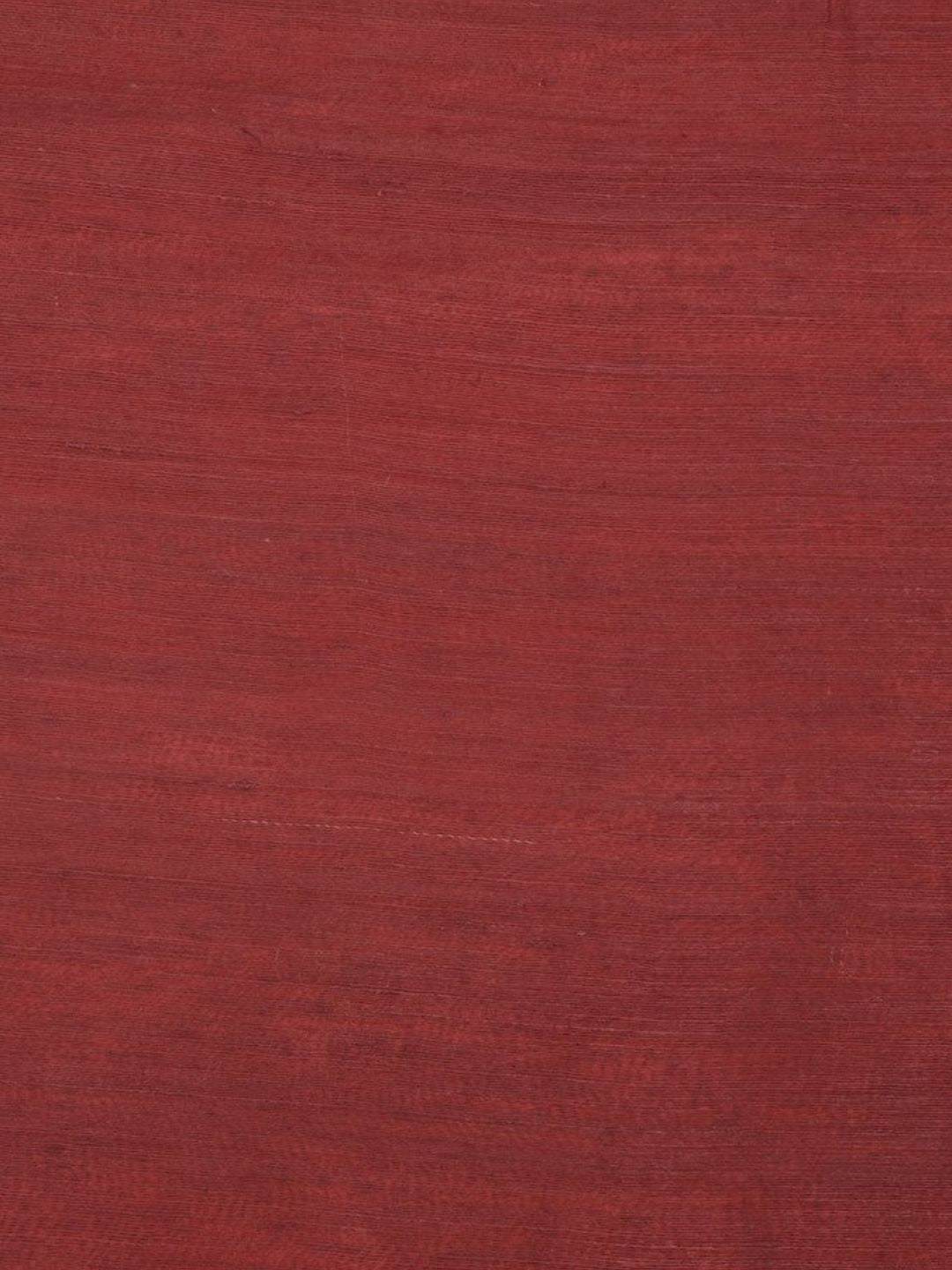 Red Maroon  Jamdani Matka Silk Saree