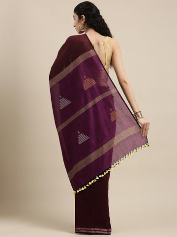 Handloom Jamdani Cotton Saree