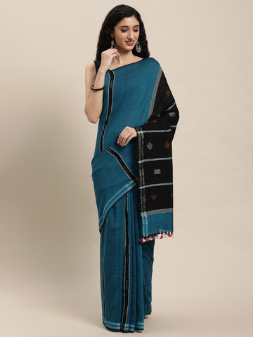 Handloom Jamdani Cotton Saree
