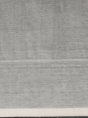 Handloom Zari Border Jamdani Cotton Saree