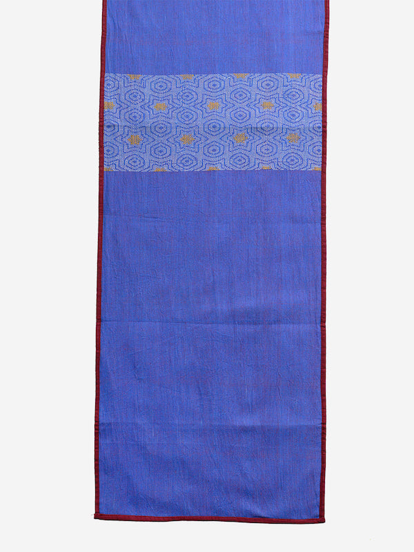 Blue Yellow  Cotton Table Runner
