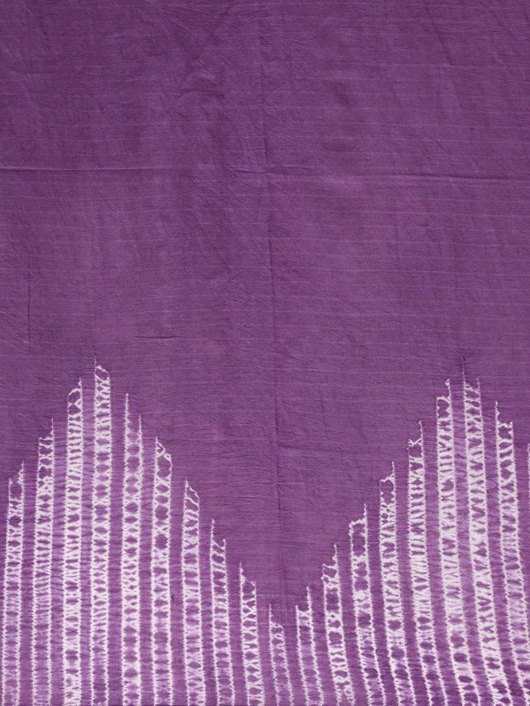 Purple Handcrafted Woven Shibori Silk Cotton  Saree