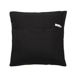 Black Back Silk Patchwork Kantha Cushion cover Cushions Arteastri 