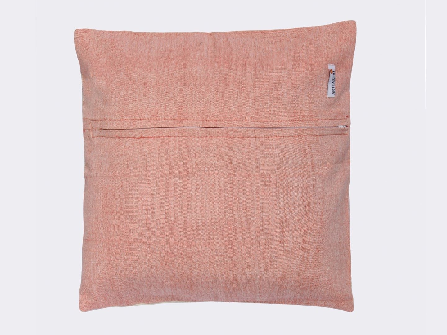 Handcrafted Pink Chevron Cotton Cushion Covers - Arteastri