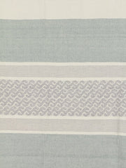 Handloom Cotton Sage Green Rod Pocket Door Curtain - Arteastri