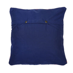 Handloom Multicolor Khesh Cotton Cushion Covers- Green Navy Cushions Arteastri 
