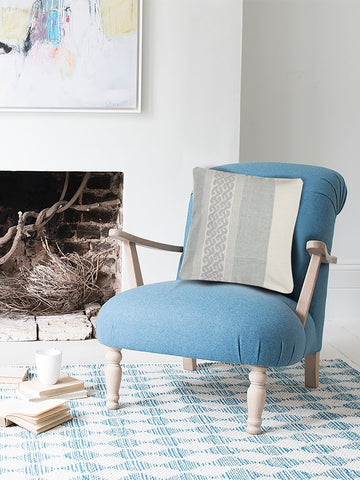 Handloom Sea Green Cotton Cushion Covers - Arteastri